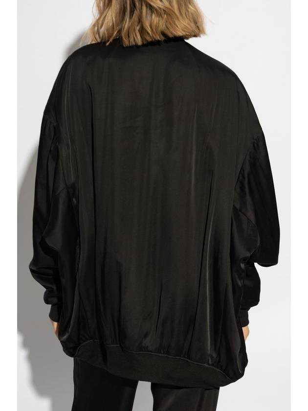 Rick Owens Jacket Jumbo Flight, Women's, Black - RICK OWENS - BALAAN 4