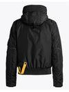 Women's Gobi Hooded Padded Bomber Jacket Black - PARAJUMPERS - BALAAN 6