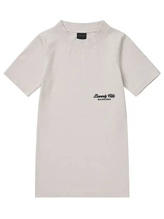 Beverly Hills Short Sleeve T-Shirt White - BALENCIAGA - BALAAN 6