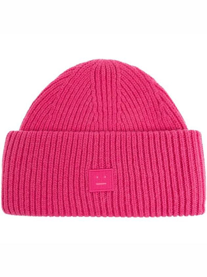 Small Face Logo Beanie Pink - ACNE STUDIOS - BALAAN 2