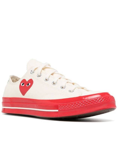 Comme des GarÃ§ons PLAY x Converse Chuck 70 Sneakers - COMME DES GARCONS - BALAAN 2