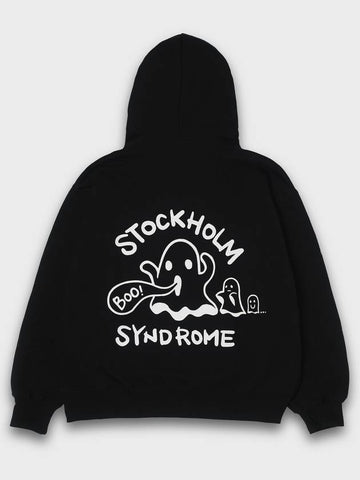 GHOST HOODIE BLACK - STOCKHOLM SYNDROME - BALAAN 1