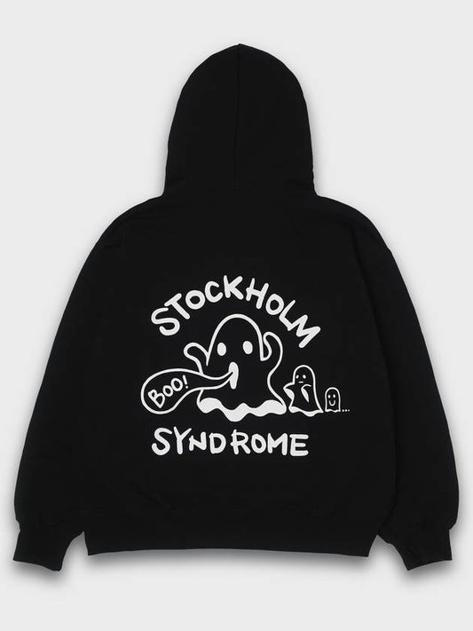 GHOST HOODIE BLACK - STOCKHOLM SYNDROME - BALAAN 1