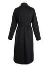 Women's Manuela Icon Coat Black - MAX MARA - BALAAN.