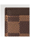 Damier Canvas Card Wallet Brown - LOUIS VUITTON - BALAAN 3