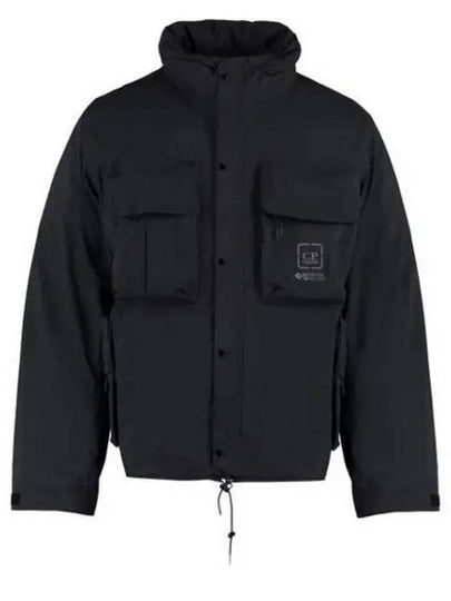 Metropolis Series Gore-Tex 3L Infinium Hooded Jacket Black - CP COMPANY - BALAAN 2