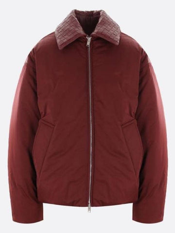 Tech Nylon Puffer Jacket Barolo - BOTTEGA VENETA - BALAAN 1