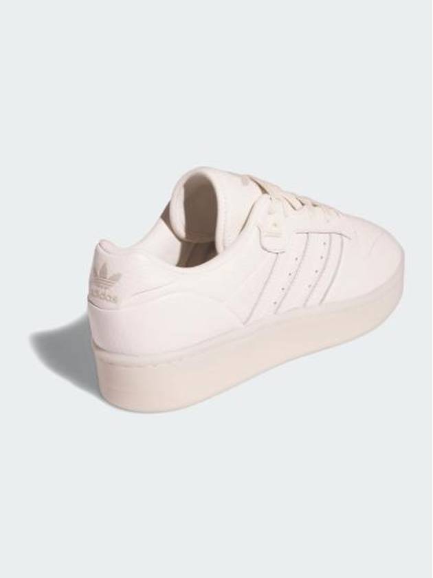 Rivalry Lux Leather Low Top Sneakers Cloud White - ADIDAS - BALAAN 6