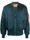 MA 1 Reversible Bomber Jacket Navy - ALPHA INDUSTRIES - BALAAN 1