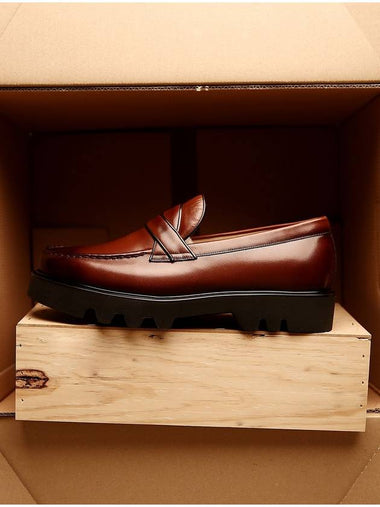 Atom Penny Loafer Brown - FLAP'F - BALAAN 1