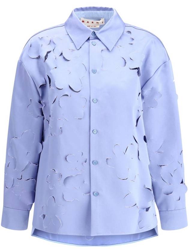 Marni Shirt With Cut Out Flowers - MARNI - BALAAN 1