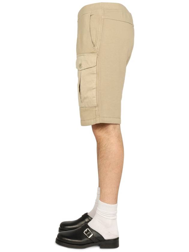 Pocket Bermuda Shorts Beige - TEN C - BALAAN 4