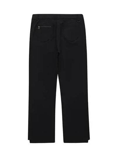 Fall synthetic white brushed bootcut 94 pants 5003LXWNBLACK - BLACK&WHITE - BALAAN 2