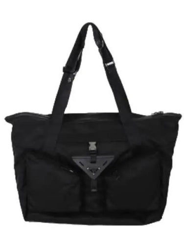 Re nylon and leather travel bag - PRADA - BALAAN 1