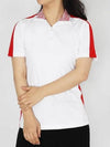 Women's Pip Polo Short Sleeve T-Shirt White - J.LINDEBERG - BALAAN 2