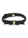 Vara Bow Leather Bracelet Black - SALVATORE FERRAGAMO - BALAAN 4