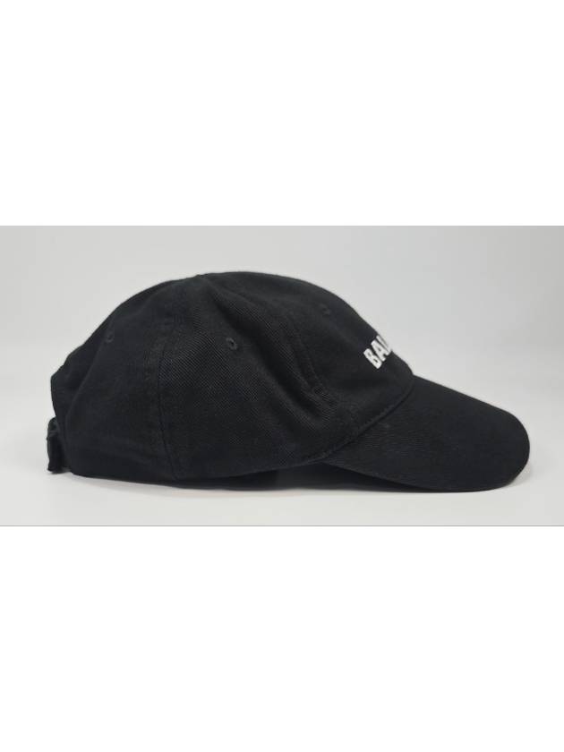 Logo Archetype Ball Cap L - BALENCIAGA - BALAAN 4