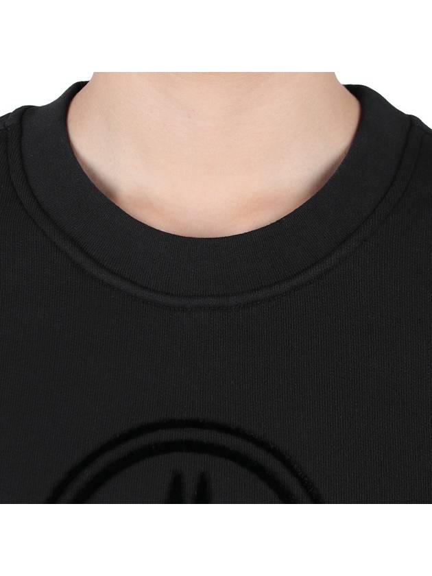 Women's Logo Sweatshirt Black - MONCLER - BALAAN 6