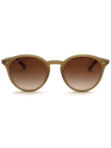 RayBan Sunglasses RB2180 F 6166 13 Beige Brown - RAY-BAN - BALAAN 1