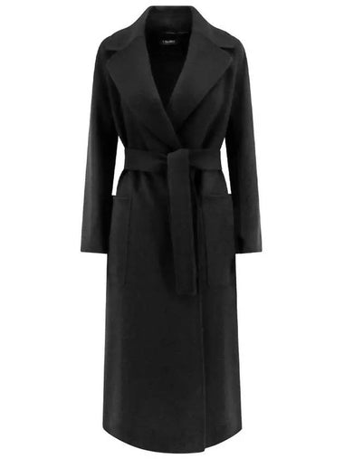 Women s Paolore Wool Long Coat Black 2429016151600 013 - S MAX MARA - BALAAN 1