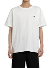 Triomphe Loose Logo Short Sleeve T-Shirt White - CELINE - BALAAN 4