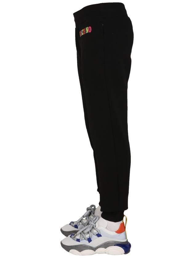 Multicolor Logo Jogging Pants 034902281555 B0040178678 - MOSCHINO - BALAAN 4