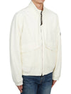 Shell-R Bomber Jacket White - CP COMPANY - BALAAN 5