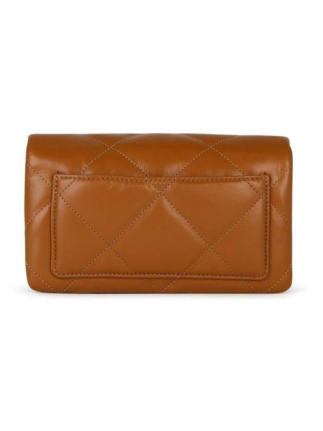 Tory Burch 'Kira' Brown Leather Wallet - TORY BURCH - BALAAN 3