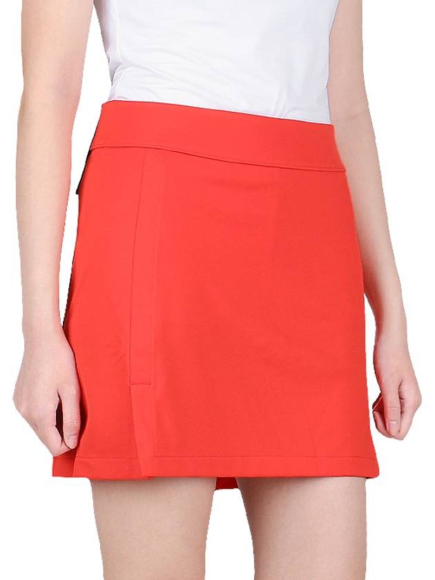 Amelie H Line Skirt Red - J.LINDEBERG - BALAAN 4