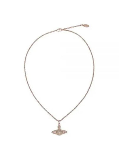 Mini Bas Relief Pendant Necklace Rose Gold - VIVIENNE WESTWOOD - BALAAN 2