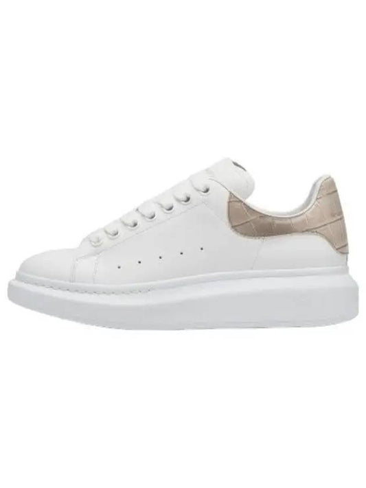 Croc tab oversized sneakers white - ALEXANDER MCQUEEN - BALAAN 1