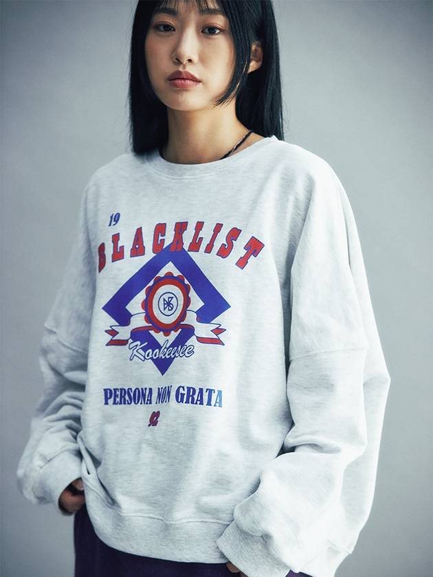 Persona Sweatshirt White Melange - KOOKEESEE - BALAAN 2