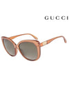 Eyewear Round Sunglasses Brown - GUCCI - BALAAN.