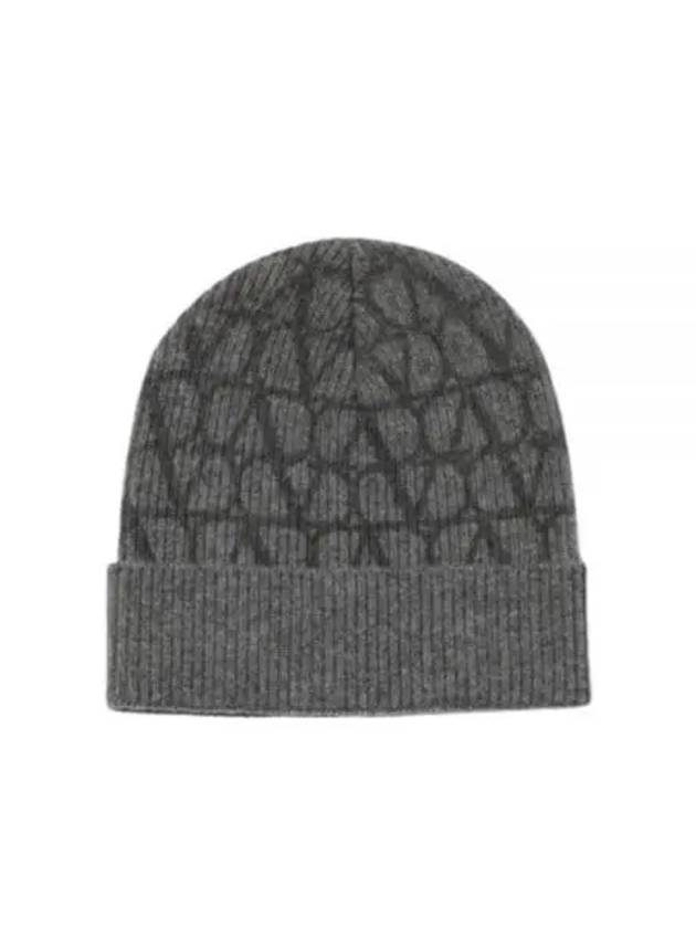 5Y0HB02H MZN MJG 5Y2HB02H Iconography Wool Beanie - VALENTINO - BALAAN 1