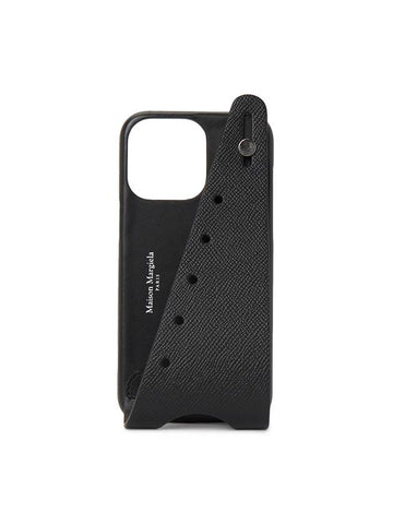 IPhone 14 Pro Max Phone Case Black - MAISON MARGIELA - BALAAN 1