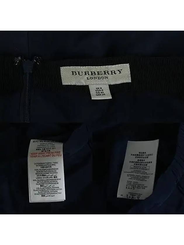 Smith Market Navy Skirt Women s Clothing - BURBERRY - BALAAN 5