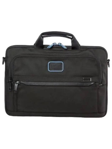 Alpha Large Laptop Case Briefcase Black Blue Bag Briefs - TUMI - BALAAN 1