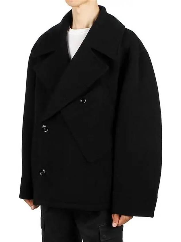 Coat OW1114 LF1116 BK999 BLACK - LEMAIRE - BALAAN 2