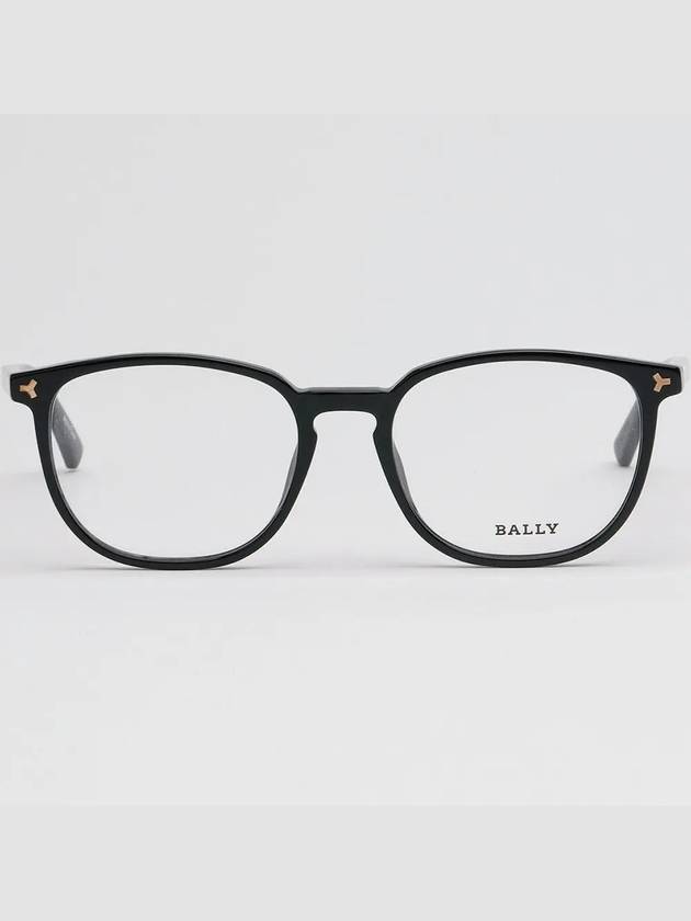 Glasses frame BY5043 001 black square horn frame light - BALLY - BALAAN 3