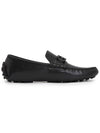 Ferragamo Gancini Men s Driving Shoes GRAZIOSO NERO 0768043 Foot EEE - SALVATORE FERRAGAMO - BALAAN 4