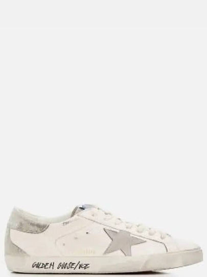 Super Star Suede Leather Low Top Sneaker White - GOLDEN GOOSE - BALAAN 2