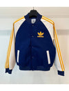 SST Logo Patch Bomber Jacket Dark Blue - ADIDAS - BALAAN 2