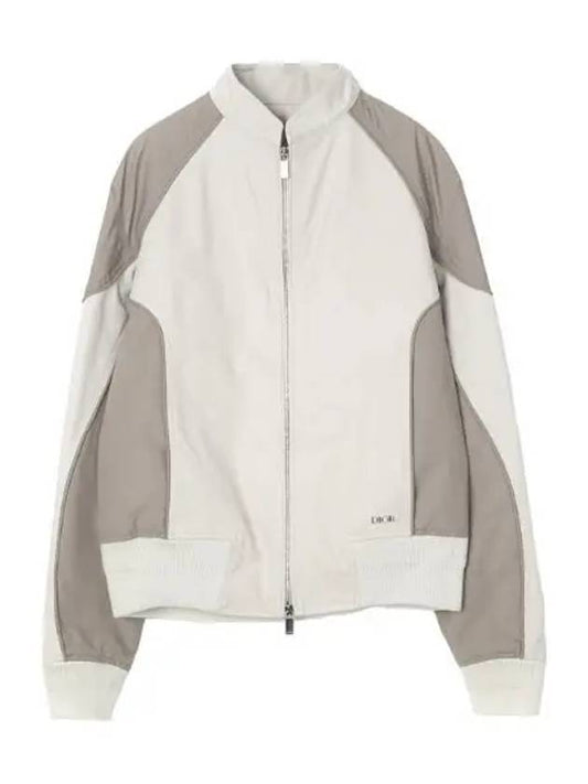 Cotton Canvas Bomber Jacket Men Jumper - DIOR - BALAAN 1