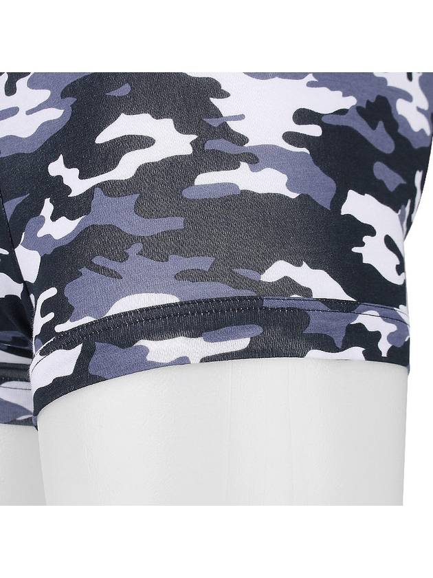 Men's Logo Camouflage Briefs Navy - EMPORIO ARMANI - BALAAN 8