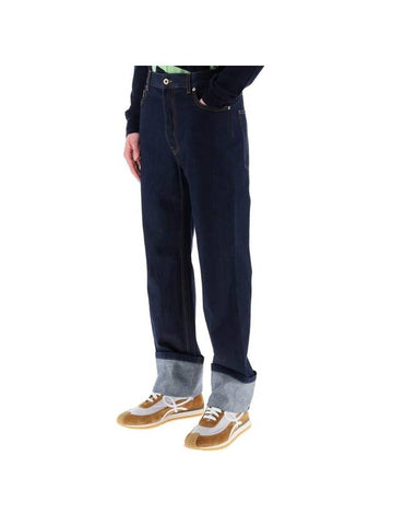 Fisherman Denim Jeans Indigo - LOEWE - BALAAN 1