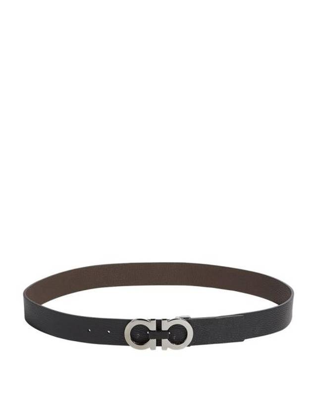 Leather Belt 678783 476361 Black - SALVATORE FERRAGAMO - BALAAN 3