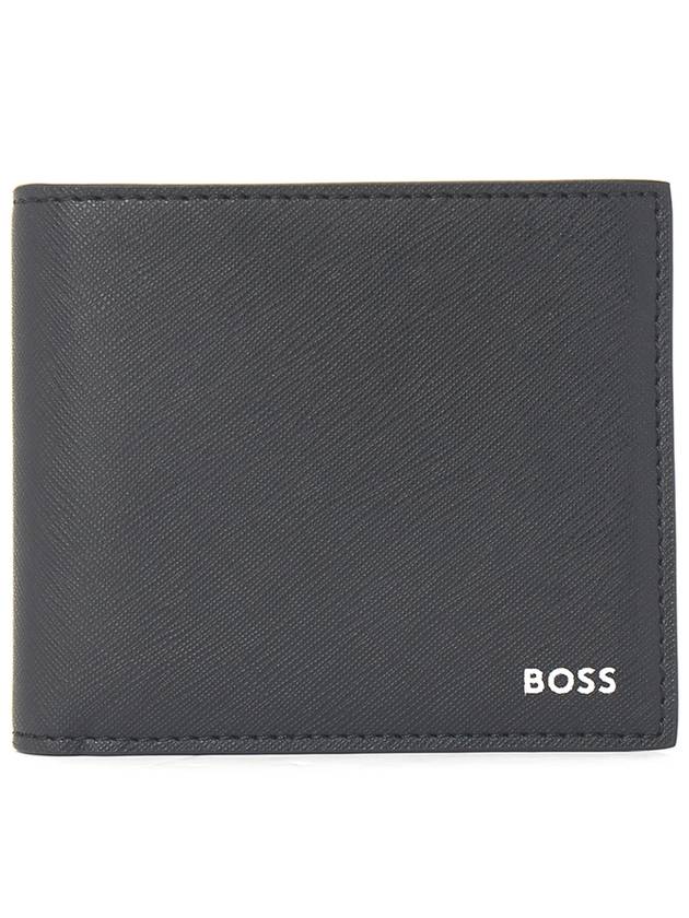 Saffiano Leather Bi-Fold Wallet Black - HUGO BOSS - BALAAN 2