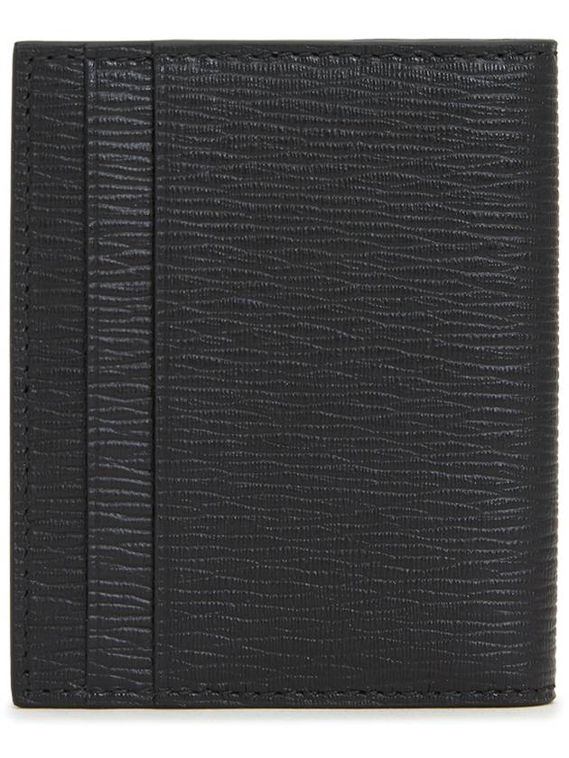 Gancini Card Wallet Black - SALVATORE FERRAGAMO - BALAAN 3