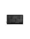 Cassette Zipper Around Long Wallet Black - BOTTEGA VENETA - BALAAN 2