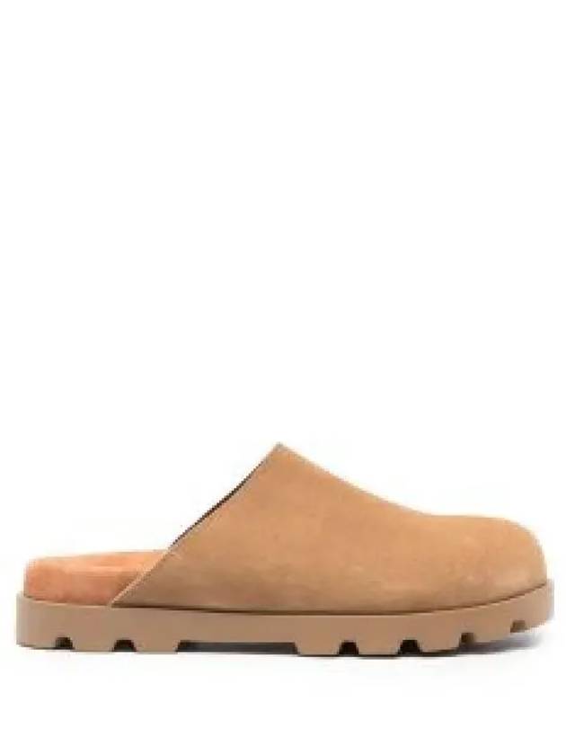 Brutus Leather Clog Slippers Brown - CAMPER - BALAAN 2